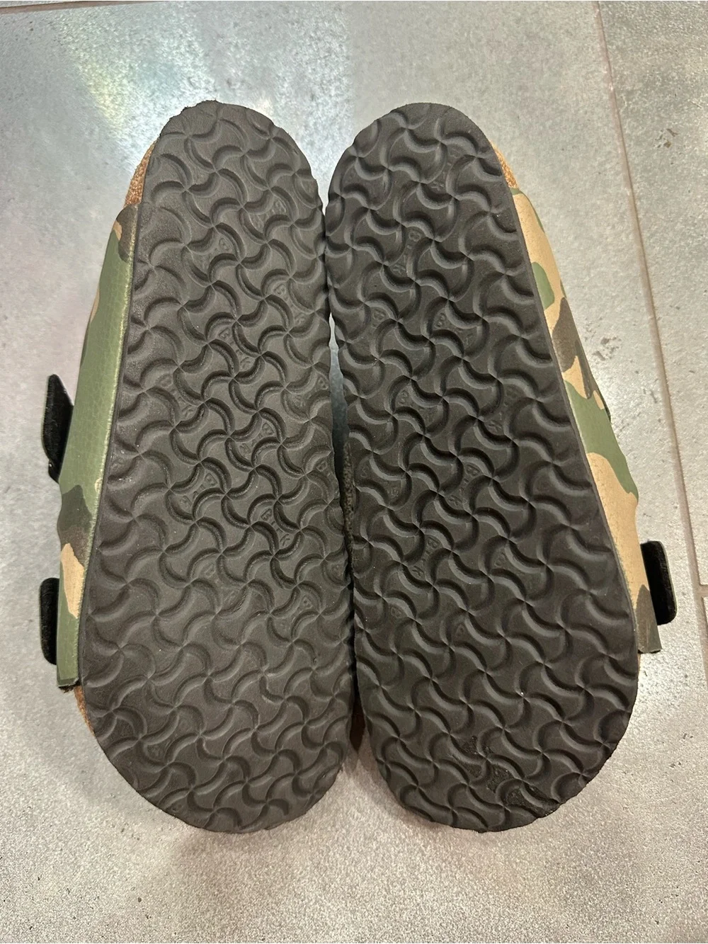 Birkenstock 34 Narrow Kids Camo Arizona Sandals